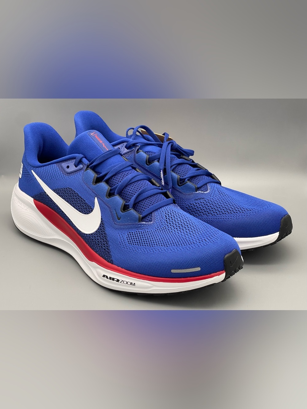 Nike Air Zoom Pegasus 41 New York Giants NFL Red/White/Blue IB3203-400 Sz 13 NEW